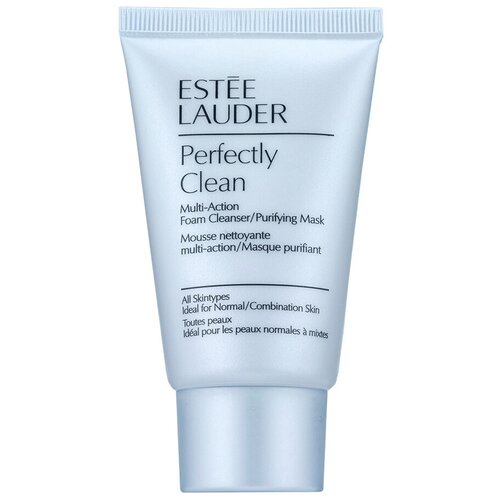 Estee Lauder 2 в 1: пенка для умывания / маска очищающая Perfectly Clean, 30 мл тоник отшелушивающий estee lauder perfectly clean multi action toning lotion refiner 200 мл