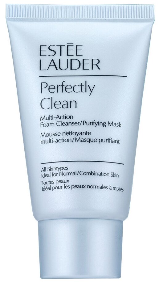 Estee Lauder 2 в 1: пенка для умывания / маска очищающая Perfectly Clean, 30 мл
