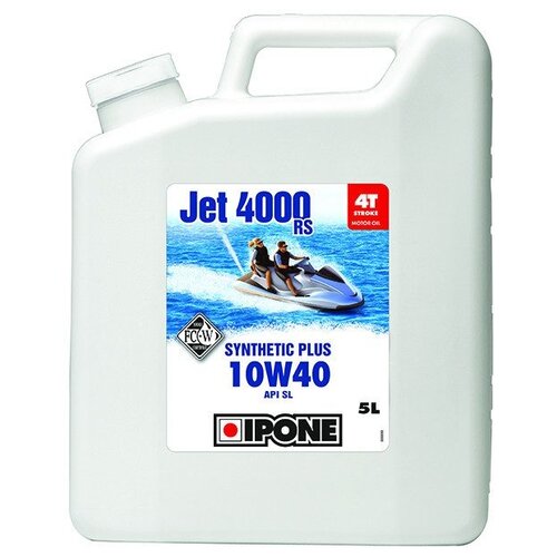 фото Синтетическое моторное масло ipone jet 4000 rs 10w40, 5 л