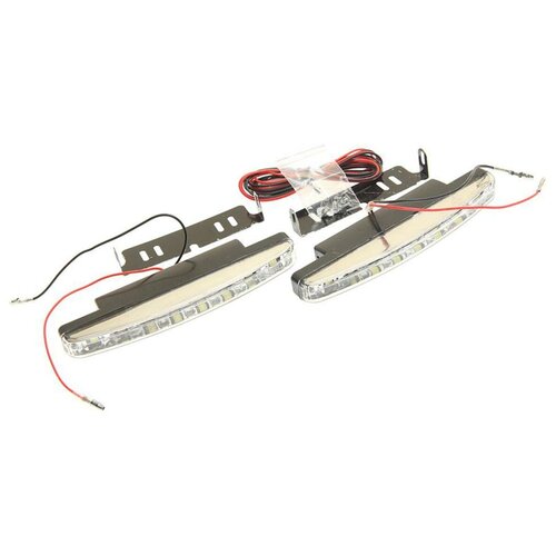 Дневные ходовые огни ОРИОН DRL-L8, переднее правое, переднее левое, 2 шт., черный