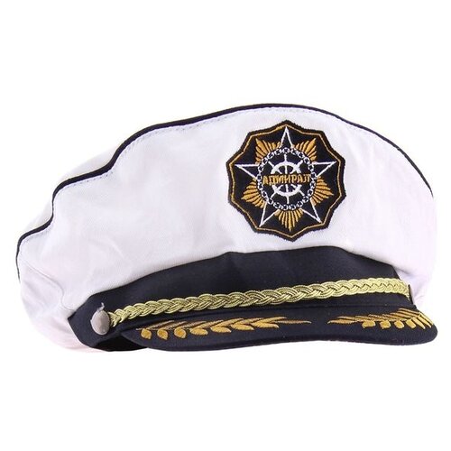 фото Шляпа капитана страна карнавалия "адмирал", взрослая, размер 60
