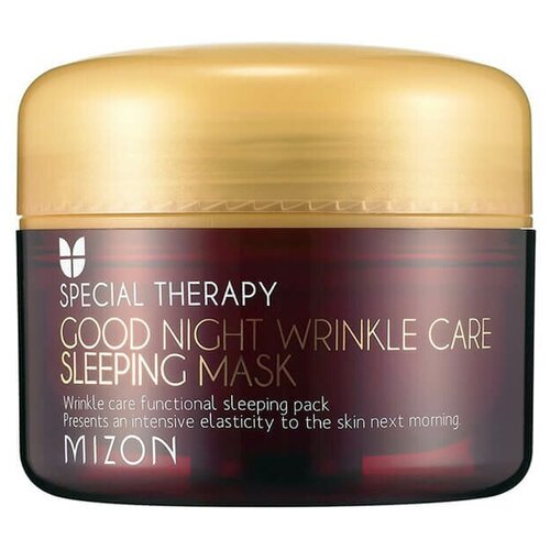 Mizon Маска Good Night Wrinkle Care Sleeping Mask, 75 г, 75 мл маска ночная от морщин mizon good night wrinkle care sleeping mask 75 мл