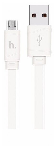 Кабель USB2.0 Am-microB Hoco X5 White, белый - 1 метр