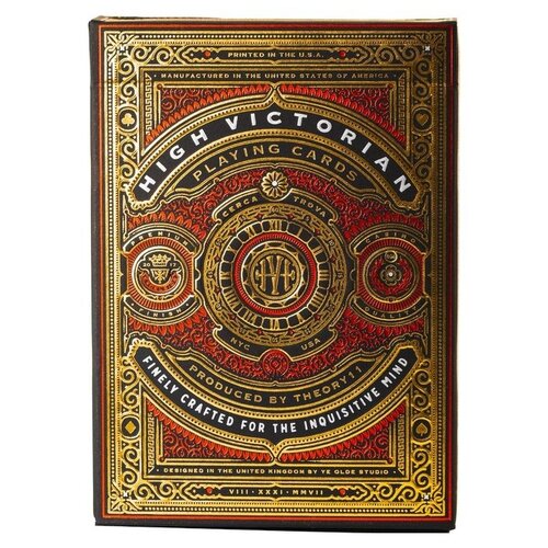 Карты для покера Theory 11 High Victorian игральные карты theory11 high victorian высокий викторианский стиль