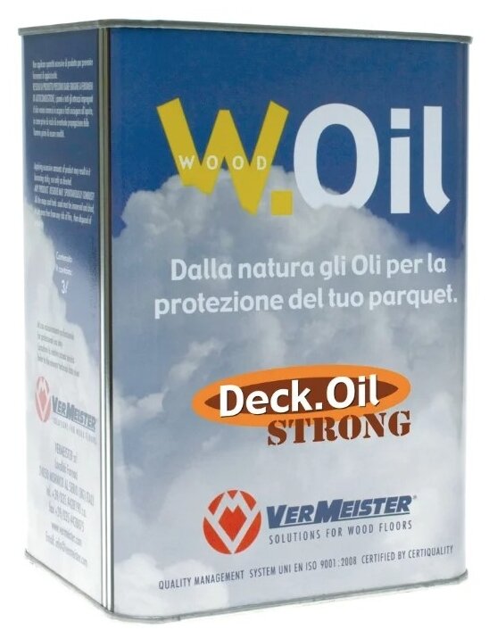 DECK. OIL Strong Vermeister Пропитывающее масло для использования на улице c повышенными характеристиками