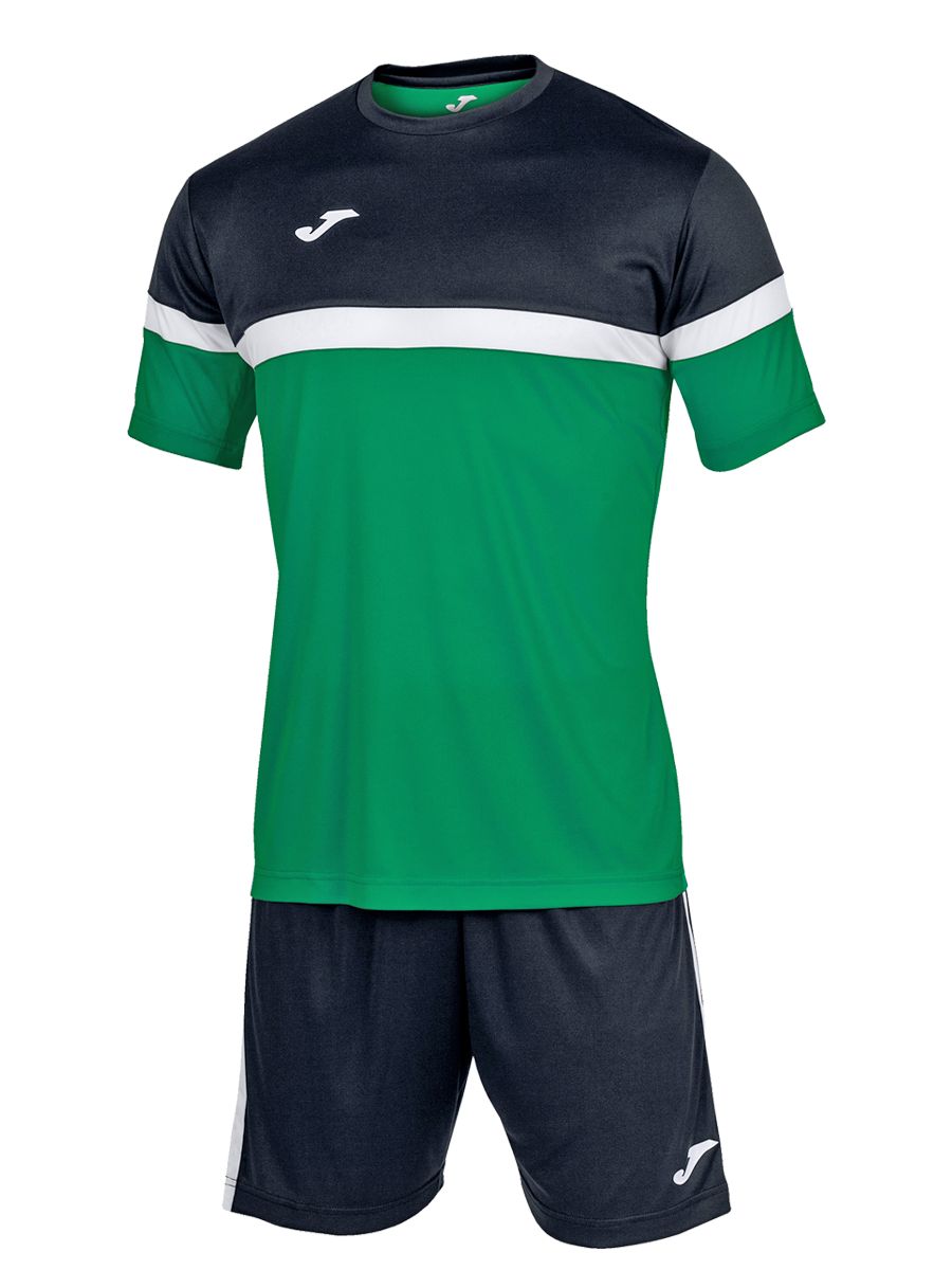 Комплект Joma DANUBIO 102857, размер 46, цвет зеленый,черный