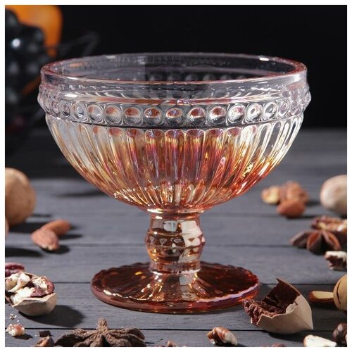 Креманка стеклянная Босфор 350 мл 1211 см цвет градиент золото 699₽