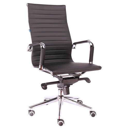 фото Компьютерное кресло everprof rio m для руководителя, обивка: искусственная кожа, цвет: черный
