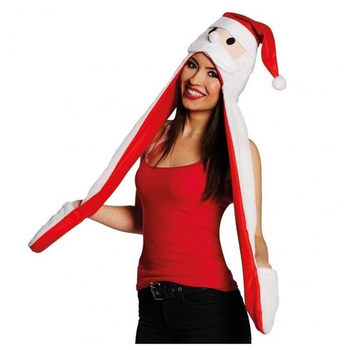 фото Новогодняя шапка с длинными ушами, взрослые. rubie's