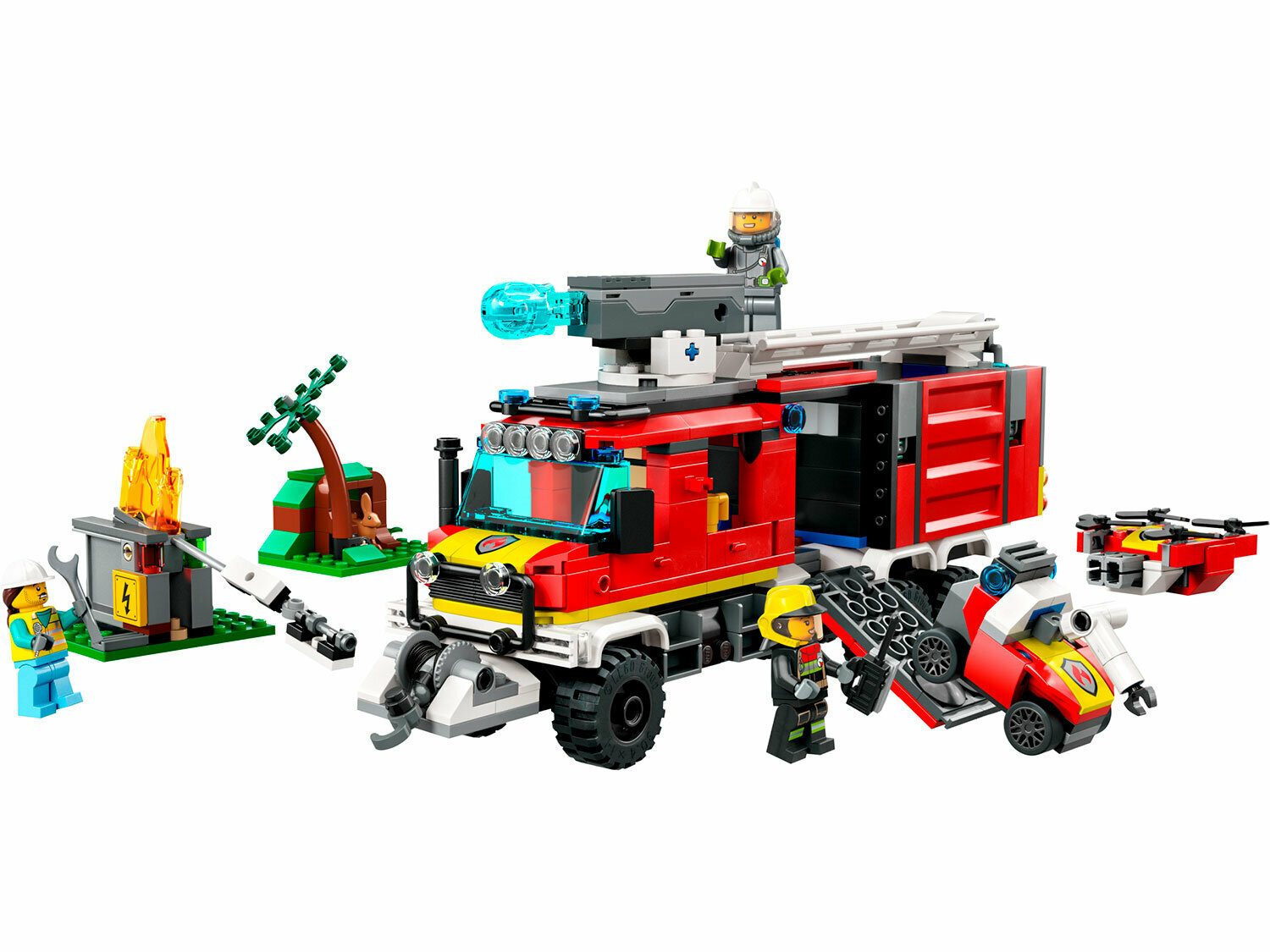 Конструктор LEGO CITY Машина пожарного расчета 60374