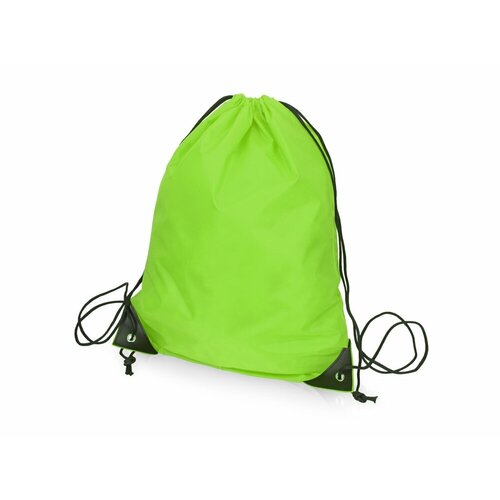 Рюкзак-мешок Reviver из переработанного пластика, цвет зеленое яблоко