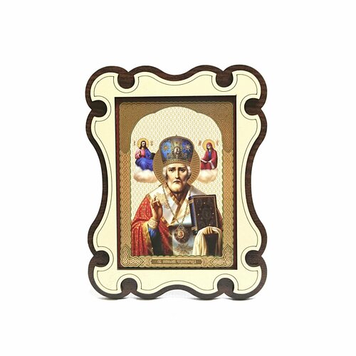 икона хоругвия николая чудотворца Икона настольная Николая Чудотворца