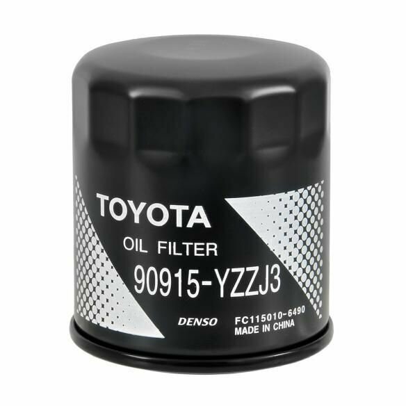 Фильтр масляный Toyota 90915YZZJ3 для Toyota Corolla / Camry / Land Cruiser / Lexus LS / RX