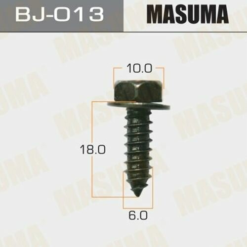 Саморез 6x18мм (Набор 10 Шт.) Masuma арт. BJ013