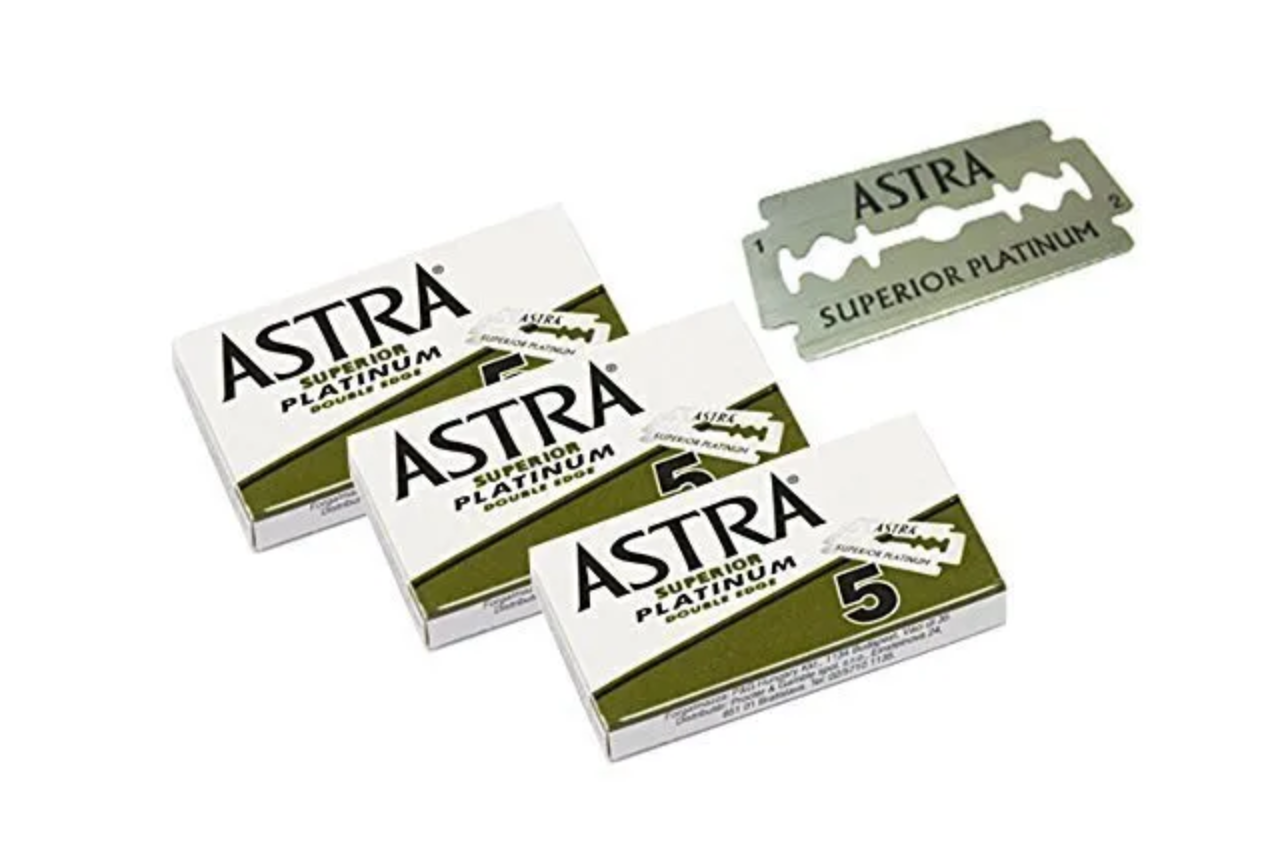 Лезвия для Т-образного станка Astra Superior Platinum 15 шт.