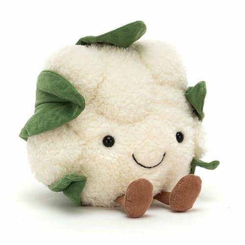 Мягкая игрушка Jellycat Amusable Cauliflower в виде цветной капусты