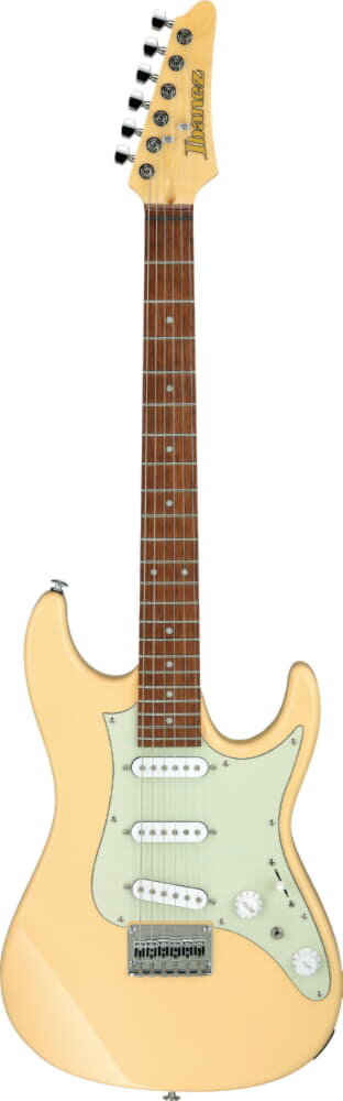 IBANEZ AZES31-IV электрогитара, корпус - тополь, гриф - клён, звукосниматели SSS Essentials, бридж F106, цвет - бежевый