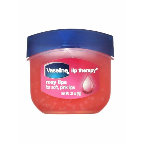 Vaseline, Бальзам для губ Lip Therapy Розовые губы, 7 г