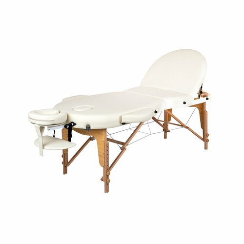 Массажный складной стол Mizomed Premium Oval 3 крем 28179₽