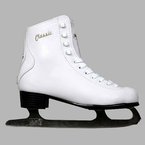 фото Коньки фигурные classic leather-33 бел р-р 33 нет бренда