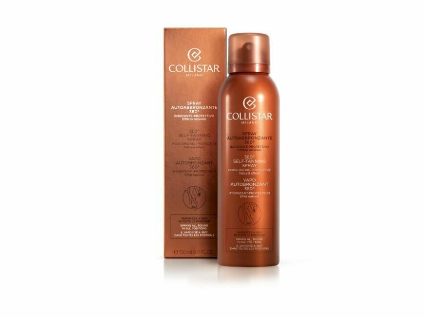 Collistar Cпрей для автозагара / 360 self-tanning spray 150 мл