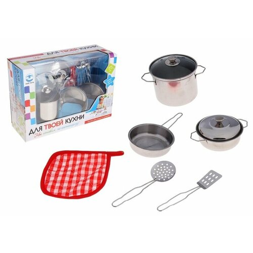 Набор металлической посуды - Кулинарное искусство набор посуды aozi toys кулинарное искусство серебристый
