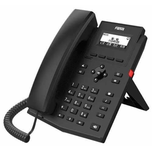 IP телефон Fanvil X301P черный 3990₽