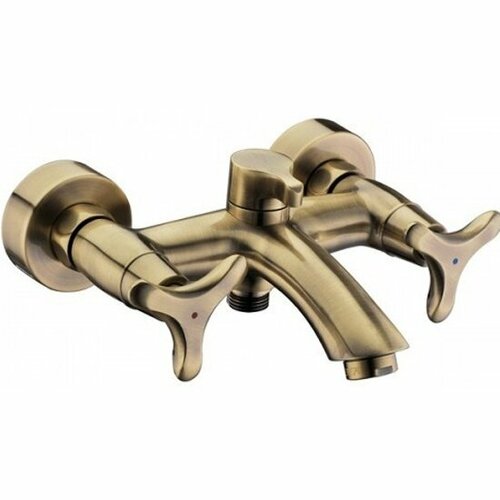 Смеситель для ванны и душа KAISER Trio 57022 1 Bronze