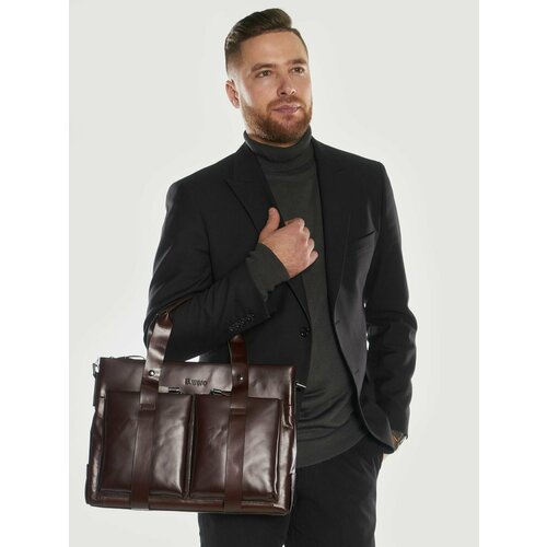 Портфель Bristan Wero LN-517-1/коричневый, коричневый