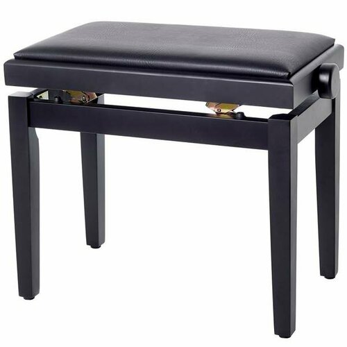 Банкетка для пианино Bespeco SG101BSSN Matt Black/Black Vinyl