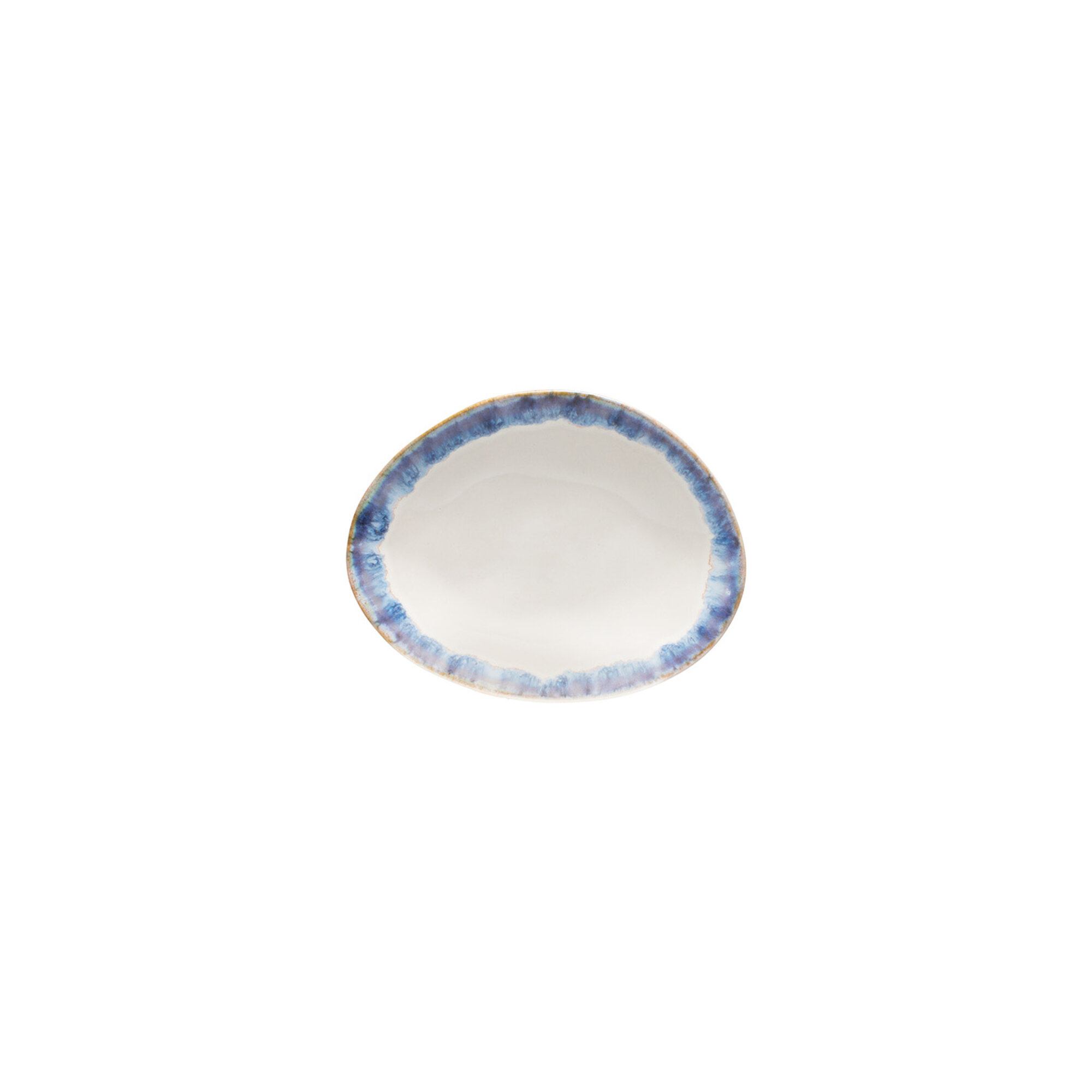 Тарелка COSTA NOVA Brisa, 16 см, керамическая, бело-синяя (GOP161-00918V)