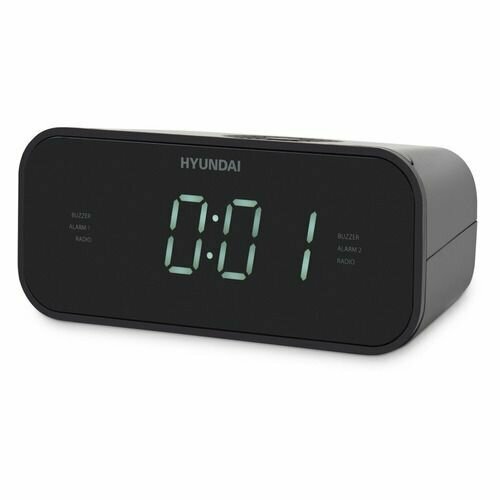Радиобудильник Hyundai H-RCL221 черный 282000₽