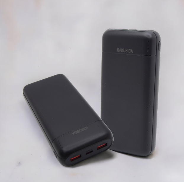 Внешний аккумулятор для телефона/ PowerBank 20000 mAh/ Зарядное устройства с быстрой зарядкой/ Черный