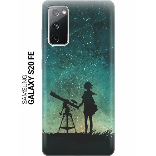 Ультратонкий силиконовый чехол-накладка для Samsung Galaxy S20 FE с принтом Загадай желание ультратонкий силиконовый чехол накладка для samsung galaxy m31 с принтом загадай желание