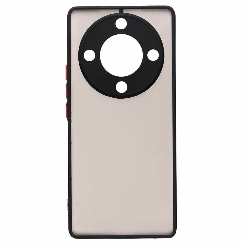 фото Чехол для Huawei Honor X9a (RMO-NX1) пластиковый с окантовкой <красный>