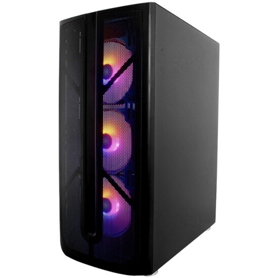 Корпус для компьютера 1STPLAYER FIREBASE X4 Black 4x120mm X4-BK-4F1