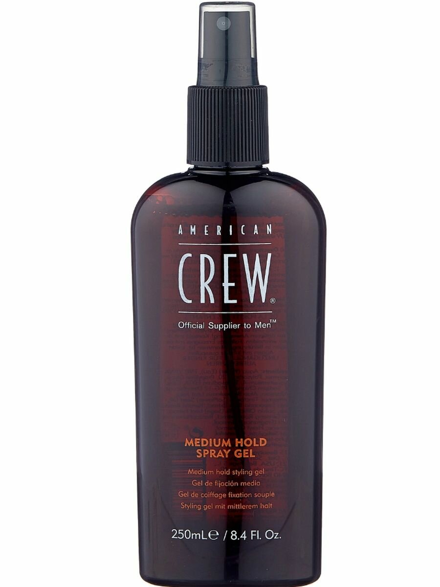 American Crew Classic Medium Hold Spray Gel Спрей-гель для волос средней фиксации 250 мл (American Crew, ) - фото №11