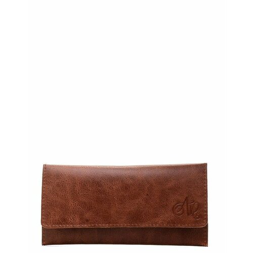 фото Кошелек , фактура гладкая, коричневый lucky day