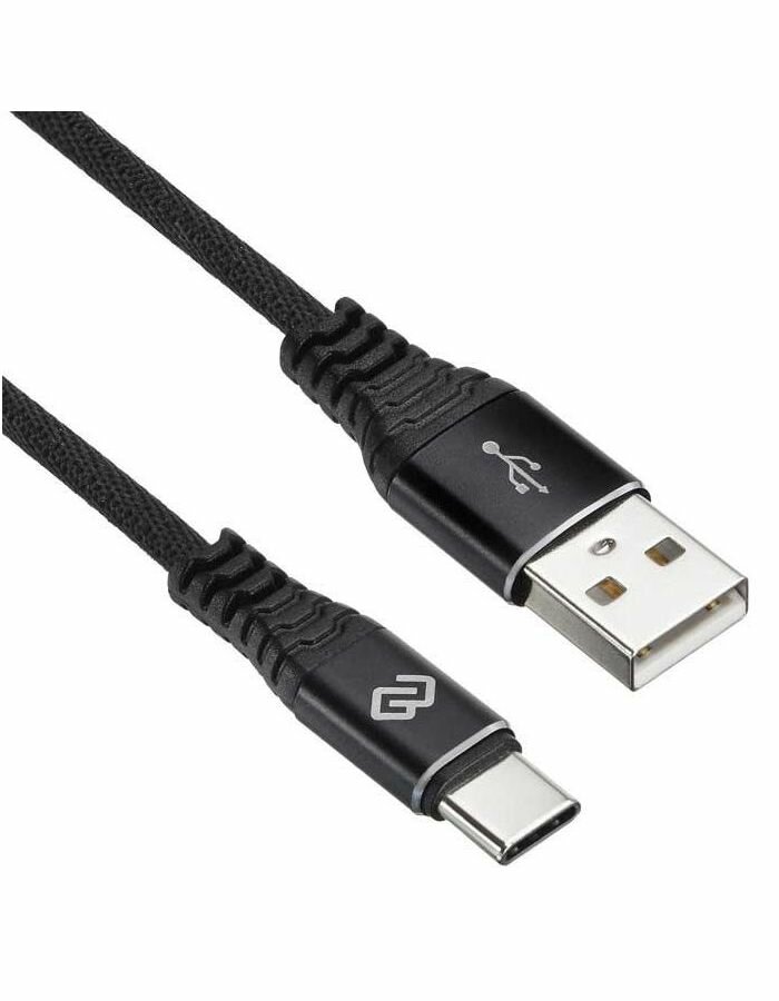 Кабель DIGMA USB (m)-USB Type-C (m), 1.2 м, черный - фото №6