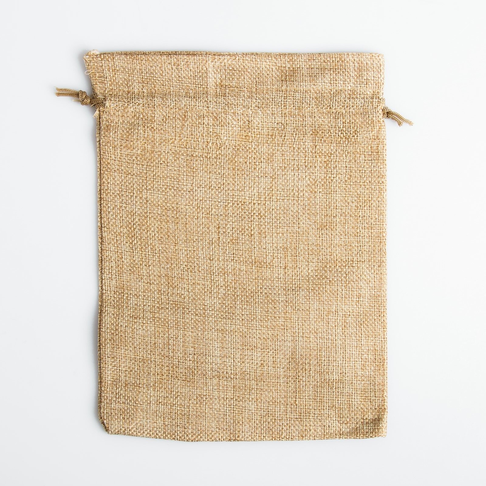 Мешок подарочный текстильный с термонаклейкой «Тепла и уюта», 16 х 24 см