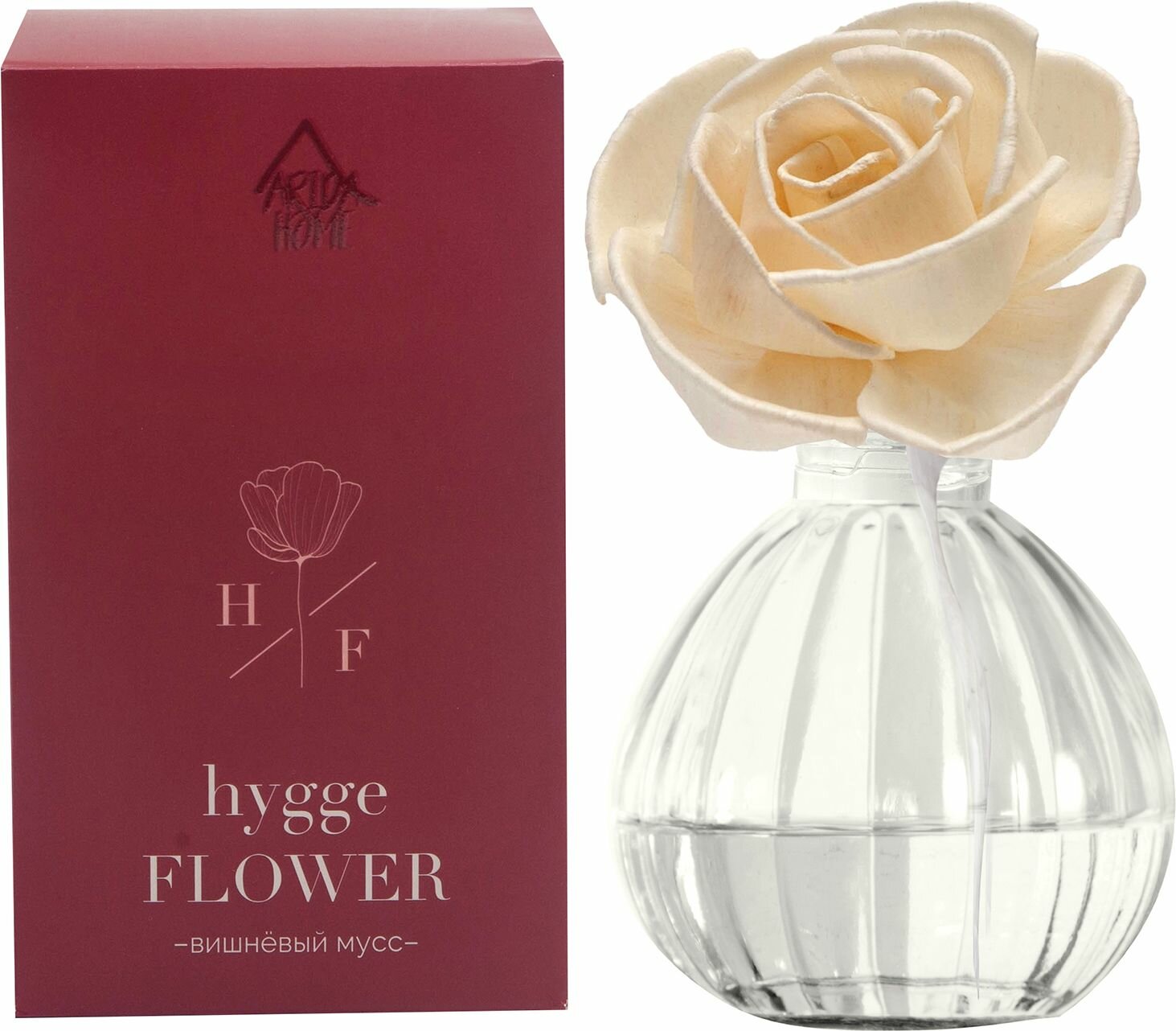 Ароматизатор воздуха Hygge Flower Вишневый мусс 50 мл Arida Home - фото №5