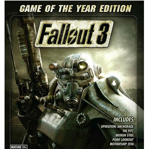 Fallout 3: Game of the Year Edition для PC, электронный ключ для Steam