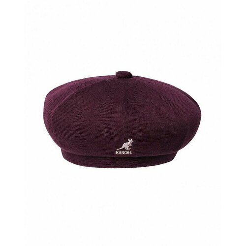 Берет KANGOL Берет легкий летний Kangol K3143ST BAMBOO JAX BERET CORDOVAN M, размер M, бордовый