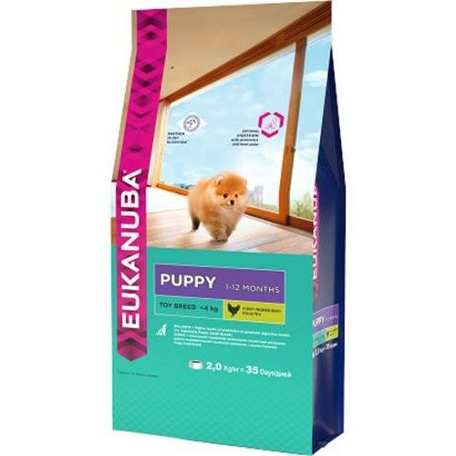 EUKANUBA PUPPY TOY BREED сухой корм для щенков миниатюрных пород 800г