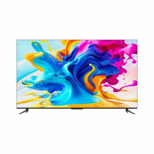 TCL Телевизор TCL 50C647, 50, 3840x2160, DVB-T2/C/S/S2, HDMI 3, USB 1, SmartTV, чёрный телевизор tcl 50c647