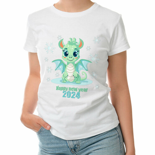 фото Футболка roly, размер s, белый