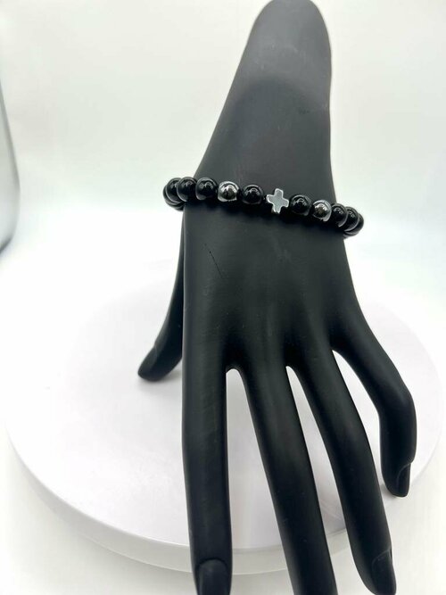 Браслет Azimut C.O. Jewelry AND Accessories, размер 16 см, черный