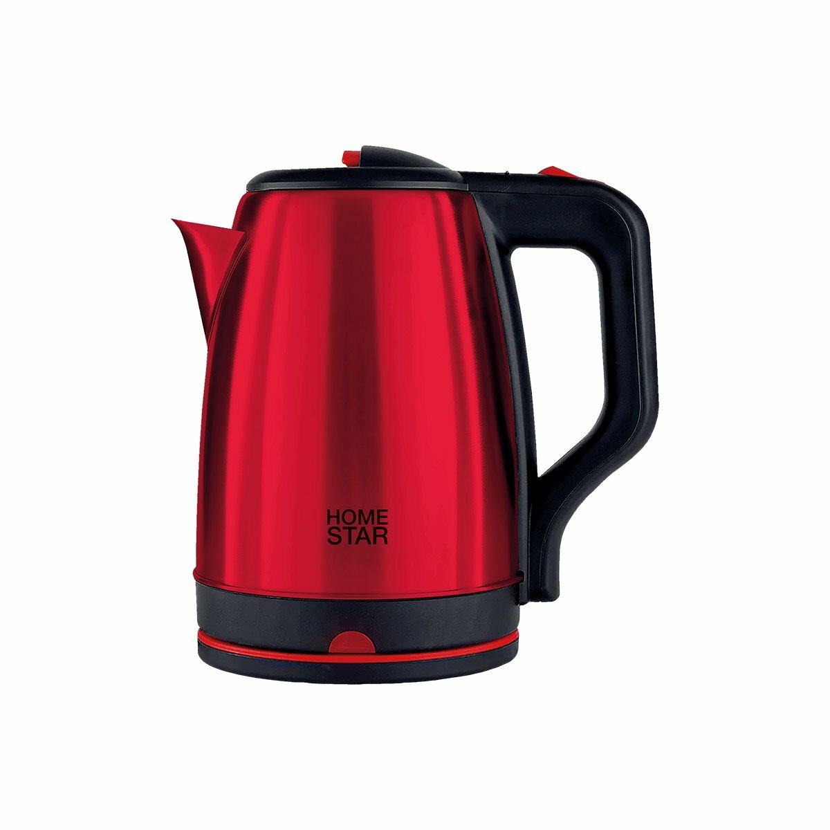 Чайник Homestar HS-1003 (1,8 л) стальной, красный (107001)
