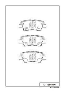 Колодки тормозные hyundai solaris 10-/sonata v (nf) 05-/kia soul 09- задние