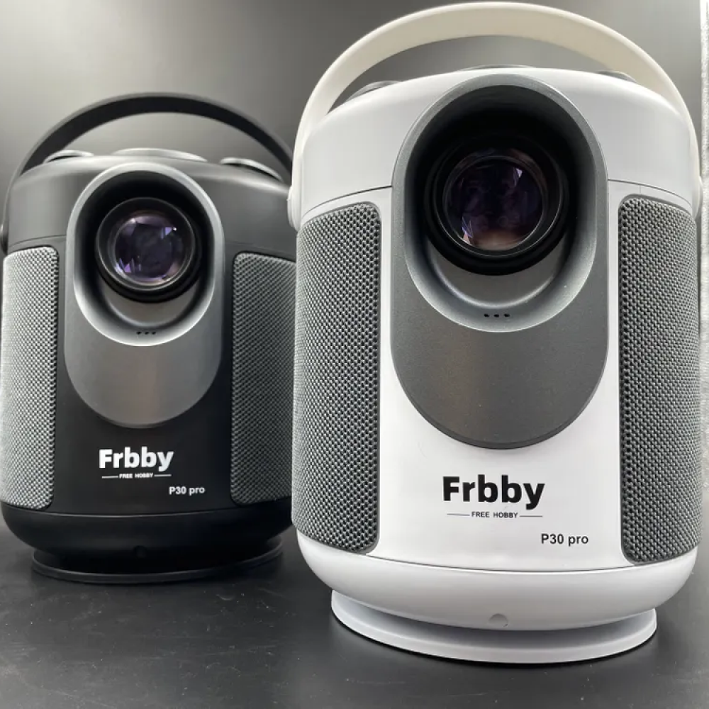 Проектор Frbby P30 PRO Full HD Android TV, Портативный проектор 5G, HDMI, Проектор мультимедийный Wi-Fi 1080p для дома, дачи, офиса, Черный — фото 5